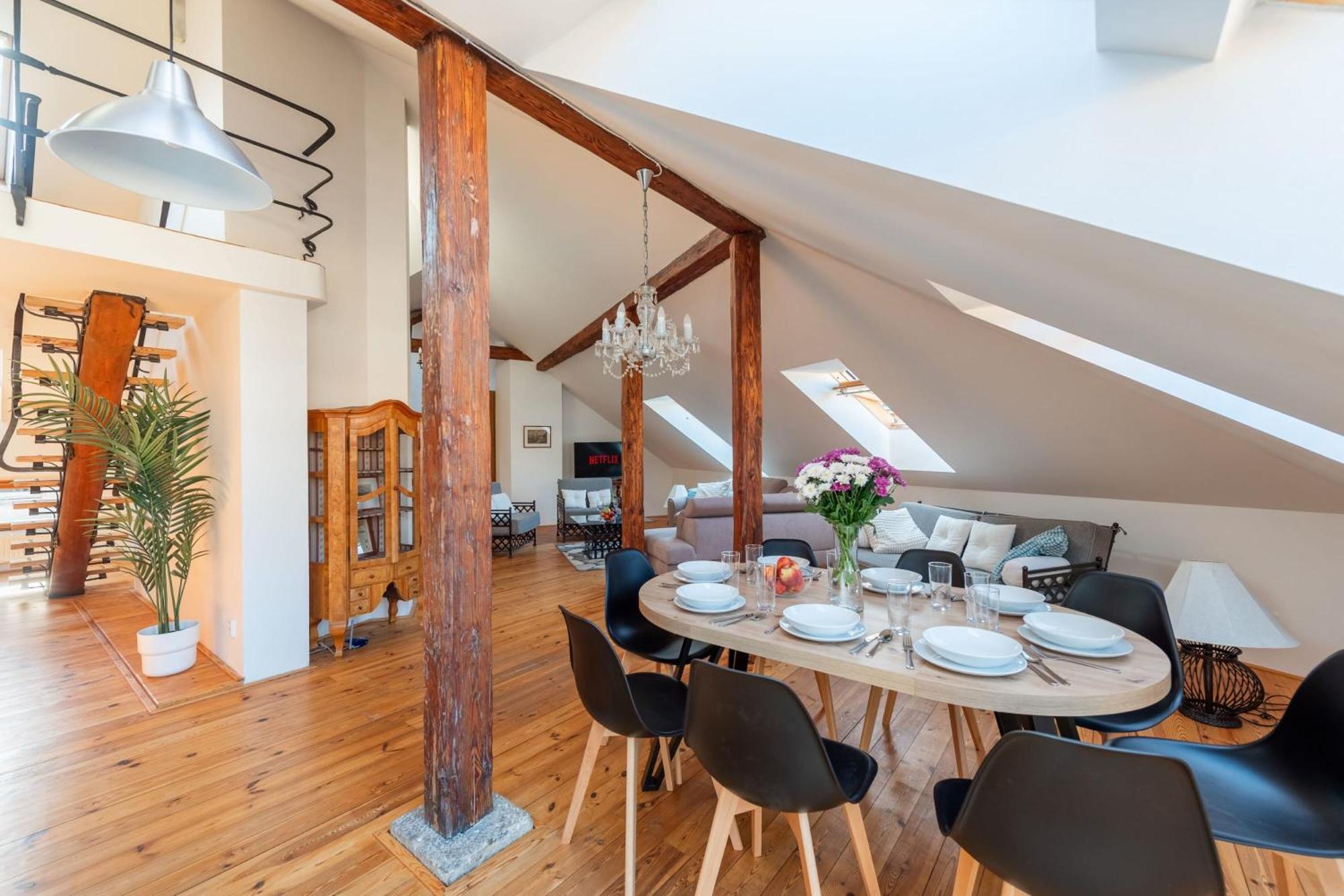 Apartmán Stylish 2-level Near The National Theatre Praha